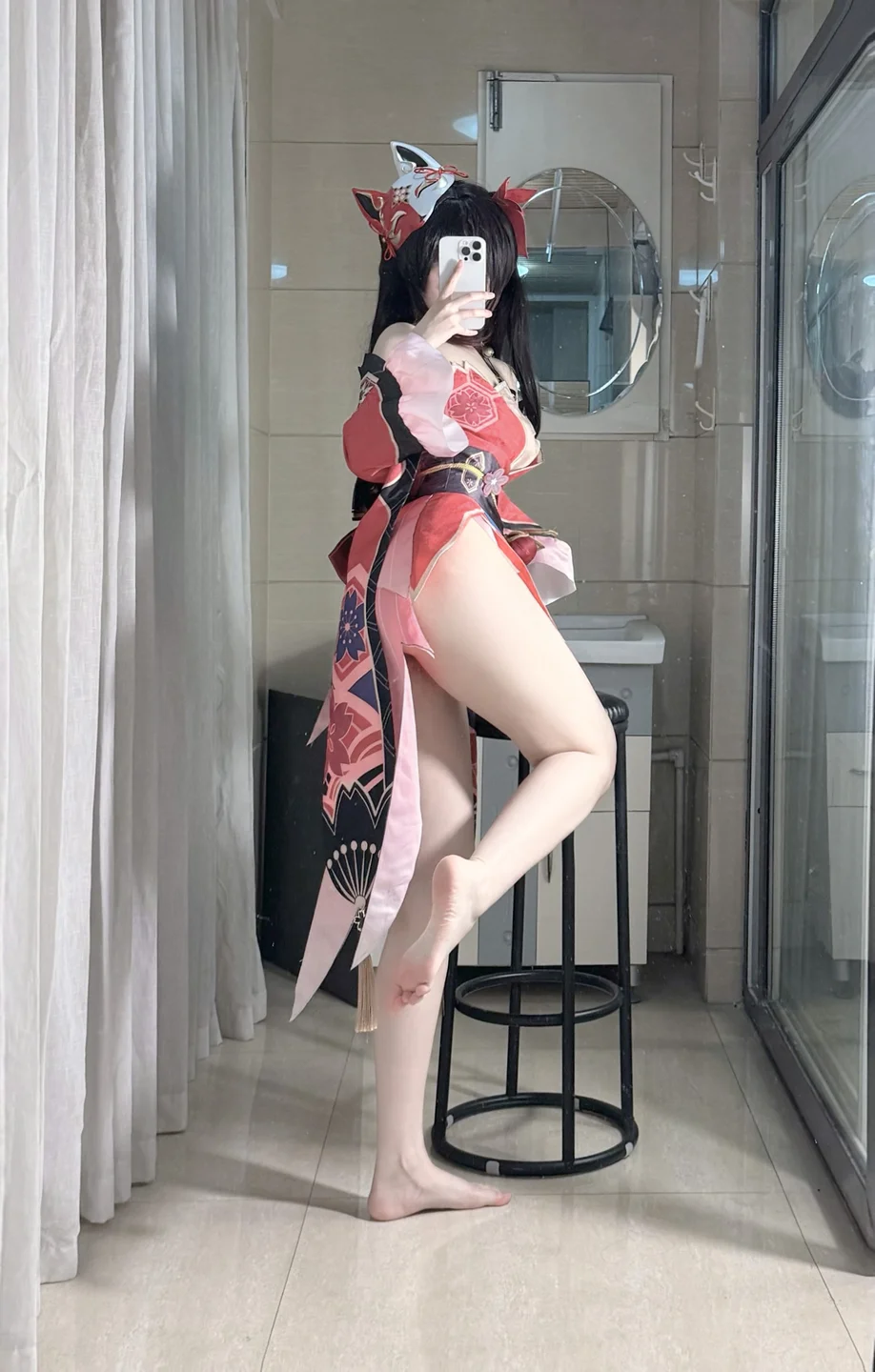 不可爱羚 - 花火 [52P,7V-486MB] tg@simisebaisi 【丝足阁】008.webp